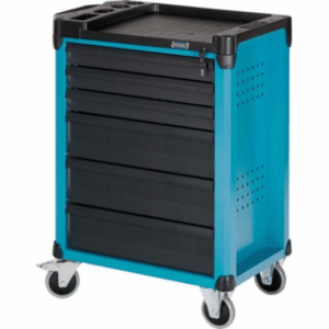 Gereedschapswagen type 178-7 buitenkant blauw zwart