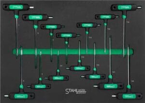 SW7 professionele gereedschapswagen met foam inlays